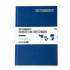 Скетчбук "Marker line" 160г/м2, A5, 44л твердая обложка, цвет синий
